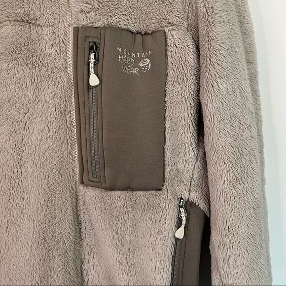 MOUNTAIN Hardwear Polartec fleece zip front jacket with 3 zip pockets, XS - Picture 5 of 9